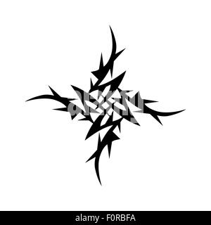 Muster. Design. Tätowierung. Ornament. Stock Vektor