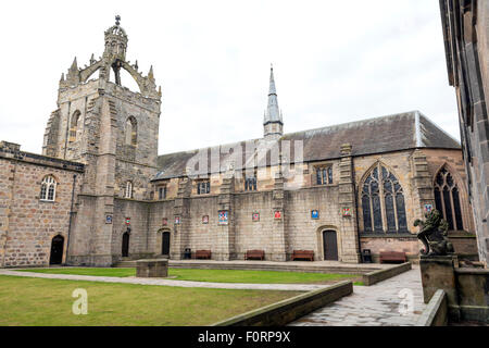 Viereck am Kings College, University of Aberdeen, Schottland, UK Stockfoto