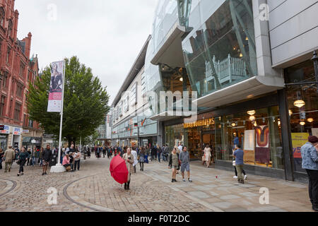 Das Arndale shopping centre und Markt Straße Manchester England UK Stockfoto