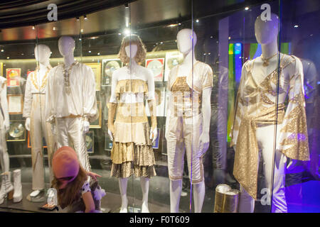 ABBA The Museum eine interaktive Ausstellung mit pop-Gruppe ABBA in Stockholm, Schweden, Skandinavien, Europa Stockfoto