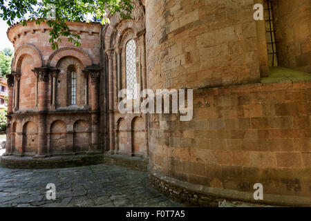 Sant Joan de Les Abadesses Kloster. Benediktiner. Apsis Stockfoto