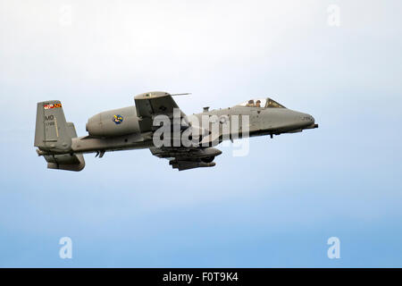 Fairchild-Republik a-10 Thunderbolt II Warthog Stockfoto