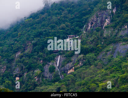 China Yunnan Baoshan Mangkuan Nujiang ländliche Landschaft Stockfoto