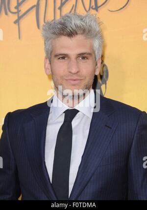 Los Angeles, CA, USA. 20. August 2015. Max Joseph im Ankunftsbereich für wir sind deine Freunde Premiere, TCL Chinese 6 Sälen (ehemals Grauman), Los Angeles, CA 20. August 2015. Bildnachweis: Dee Cercone/Everett Collection/Alamy Live-Nachrichten Stockfoto