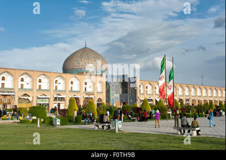 Sheikh Lotfollah Moschee, Majdan, auch Naqsh-e Jahan Quadrat, Isfahan, Iran Stockfoto