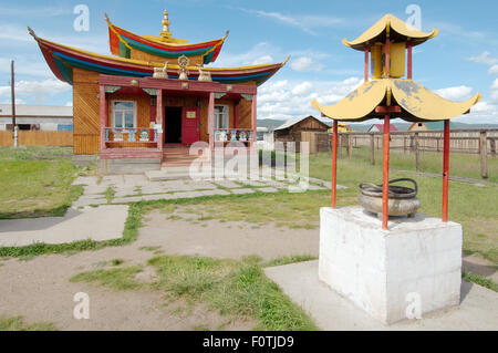 26. September 2009 - Sibirien, Burjatien, Russland - Altar, Ivolginskij Dazan - buddhistischen Tempel, Burjatien, Russland. (Kredit-Bild: © Andrey Nekrassow/ZUMA Wire/ZUMAPRESS.com) Stockfoto