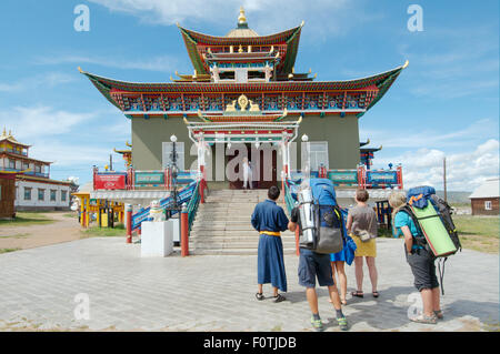 26. September 2009 - Sibirien, Burjatien, Russland - Ivolginskij Dazan - buddhistischen Tempel, Burjatien, Russland. (Kredit-Bild: © Andrey Nekrassow/ZUMA Wire/ZUMAPRESS.com) Stockfoto