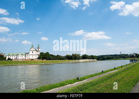 St. Michael der Erzengel und Pauline Väter Kloster auf Skalka in Krakau (Polen, St. Stanislaus Bischof und Märtyrer Stockfoto