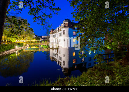 Schloss Bottmingen, Kanton Basel-Landschaft, Schweiz. Stockfoto