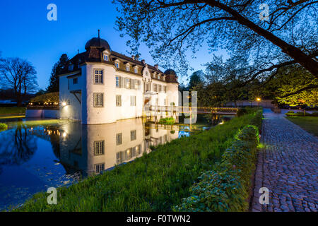 Schloss Bottmingen, Kanton Basel-Landschaft, Schweiz. Stockfoto