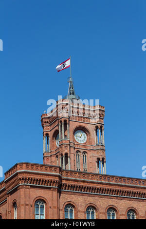 Rotes Rathaus, Berlin, Deutschland (Rothes Rathhaus) Stockfoto