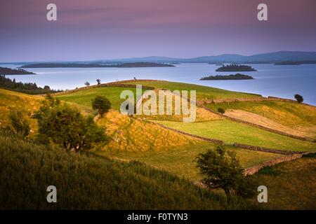 Lough Corrib, Cong, County Mayo, Irland Stockfoto