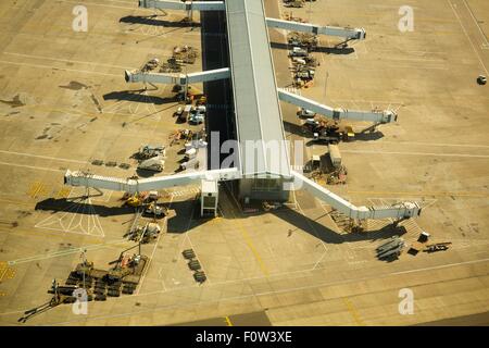 Flughafen Glasgow, Schottland Stockfoto