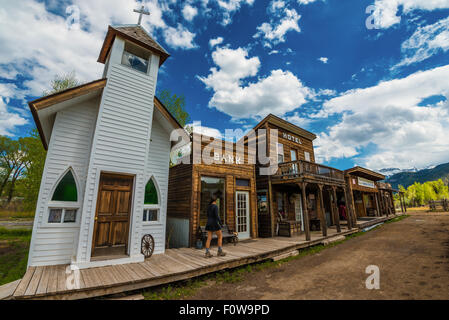 Hag es Ranch Legends of the West Rodeo Ridgway Colorado Stockfoto