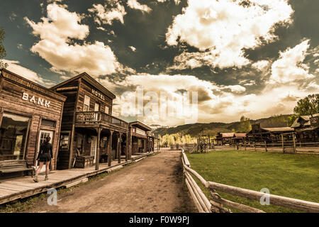 Hag es Ranch Legends of the West Rodeo Ridgway Colorado Stockfoto