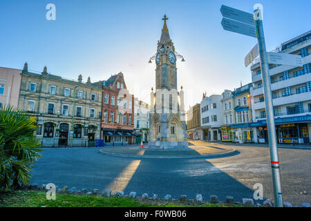 Frühen Morgen Ruhe in Torquay Hafen Devon UK Stockfoto