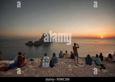 Ibiza (Eivissa) Es Vedra Felsen Stockfoto