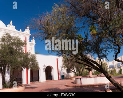 San Xavier del Bac der spanische katholische Mission Tucson-Arizona Stockfoto