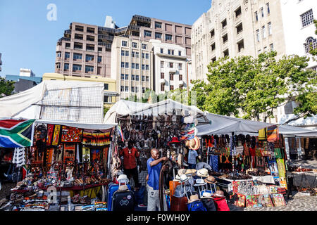 Kapstadt Südafrika,Stadtzentrum,Zentrum,Green Market Square,Shopping Shopper Shopper Shop Shops Markt Märkte Marktplatz Kauf Verkauf,Einzelhandel st Stockfoto