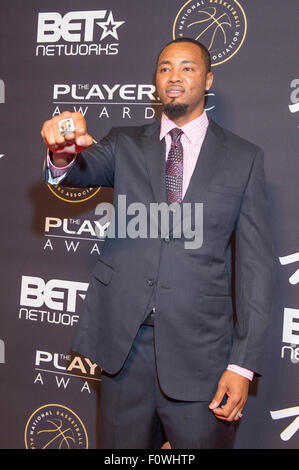 NBA-Spieler Rashard Lewis besucht die Spieler Awards im Rio Hotel & Casino in Las Vegas Stockfoto