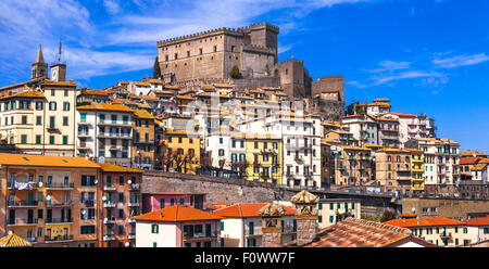 Antiken etruskischen Stadt Tuscania, in der Vitebo Provinz, Latium, Italien Stockfoto