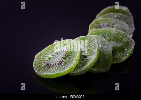 Kiwi Trockenfrüchte Stockfoto