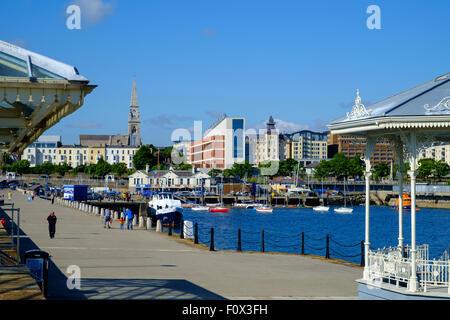 DLR-Lexikon Bibliothek Dun laoghaire Stockfoto