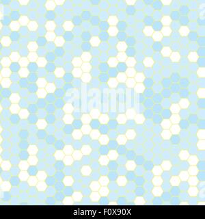 Sechseck-blauen Hintergrund-Vektor-illustration Stock Vektor