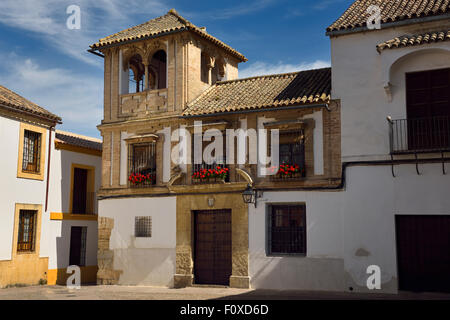 Plaza maimonides Platz im jüdischen Viertel von Córdoba Spanien Stockfoto