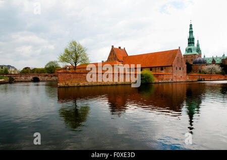 Lake Palace von Schloss Frederiksborg - Hillerod - Dänemark Stockfoto