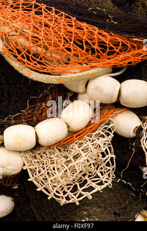 Kommerzielle Fischerei Netze, Squalicum Hafen, Bellingham, Washington Stockfoto