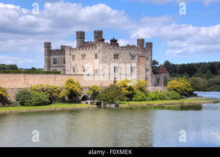 Leeds Castle, Maidstone, Kent, England, Vereinigtes Königreich Stockfoto