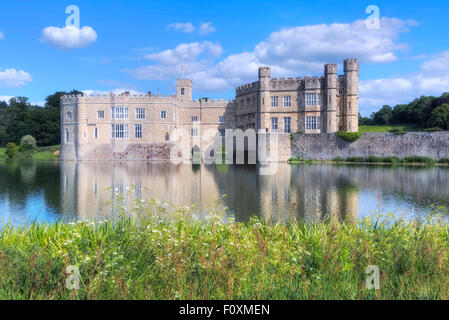 Leeds Castle, Maidstone, Kent, England, Vereinigtes Königreich Stockfoto