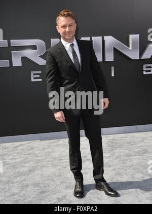 LOS ANGELES, CA - 28. Juni 2015: Schauspieler Chris Hardwick bei der Los-Angeles-Premiere von "Terminator Genisys" im Dolby Theater, Hollywood. Stockfoto