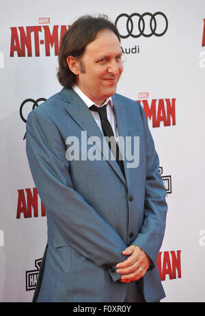 LOS ANGELES, CA - 29. Juni 2015: Schauspieler Gregg Turkington bei der Weltpremiere seines Films "Ant-Man" in der Dolby Theater, Hollywood. Stockfoto