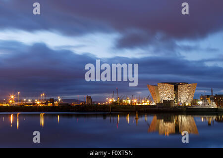 Titanic-Museum, Belfast, Nordirland, Vereinigtes Königreich, Europa Stockfoto