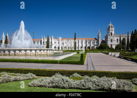 Mosteiro Dos Jerónimos, das Kloster in Belem, Lissabon, Portugal Stockfoto