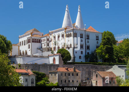 Palácio Nacional de Sintra, der Nationalpalast, Sintra, Portugal Stockfoto