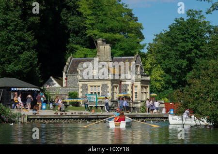 Swanbourne See in der Nähe von Arundel, West Sussex Stockfoto