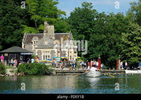 Swanbourne See in der Nähe von Arundel, West Sussex Stockfoto