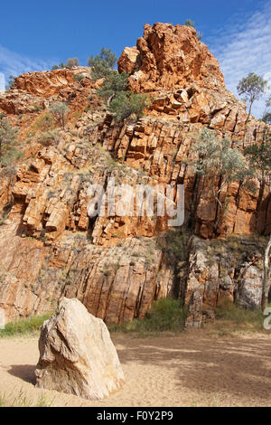 Emily Gap, East MacDonnell Ranges, Northern Territory, Australien Stockfoto