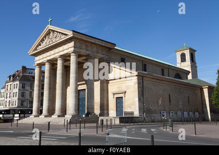 Die Kirche von Saint-Germain (Église Saint-Germain), Saint-Germain-en-Laye, Paris, Frankreich. Stockfoto