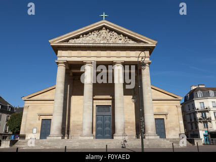 Die Kirche von Saint-Germain (Église Saint-Germain), Saint-Germain-en-Laye, Paris, Frankreich. Stockfoto