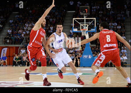 Nando DE COLO - 21.08.2015 - Frankreich/Georgie - Match amical. Foto: Nolwenn Le Gouic/Icon Sport Stockfoto