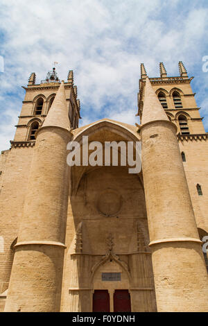 Montpellier Kathedrale in Frankreich Stockfoto