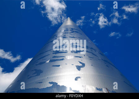 Im Spire of Dublin auch bekannt als Spike ist ein großes, 121,2 m hoch Edelstahl Pin erinnernde Denkmal Stockfoto