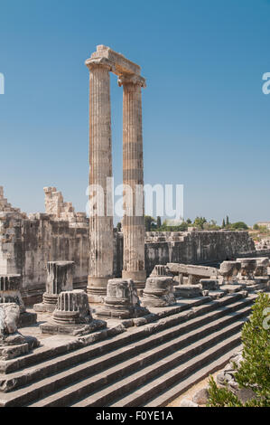 Alten Apollo-Tempel in Didyma, Türkei Stockfoto