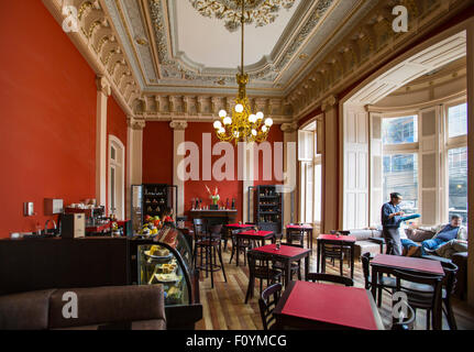 Cafe des Natural History Museum, Valparaiso, Chile Stockfoto