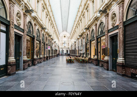 Galeries Royales St. Hubert Einkaufspassage in zentrale Brüssel, Belgien Stockfoto