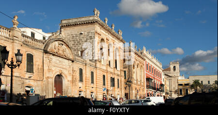 Palau Torresaura in Placa oder Plaza de geboren Stockfoto